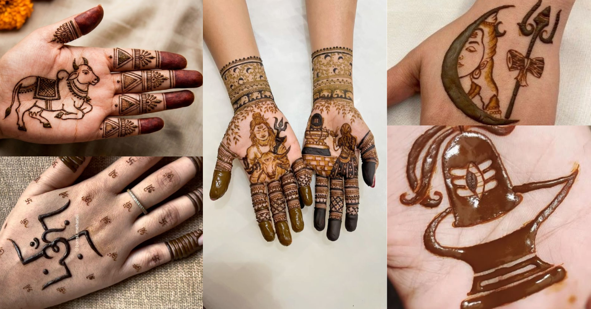 Shivratri Mehndi Design