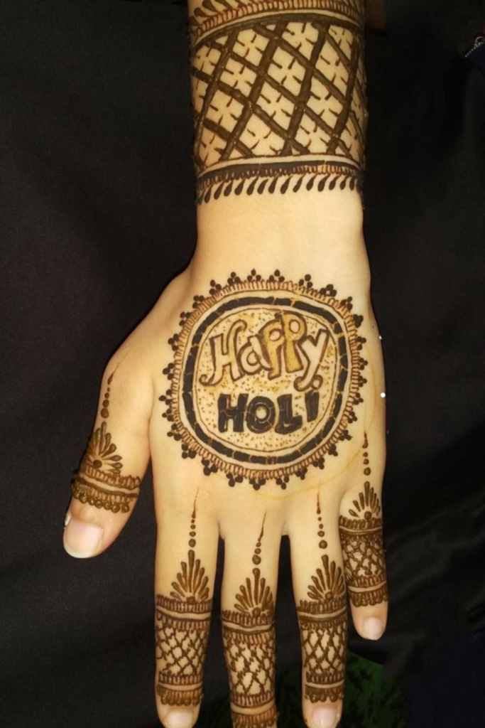 Holi Mehndi Design 2026: The Fusion of Colors and Henna Holi Theme Mehndi