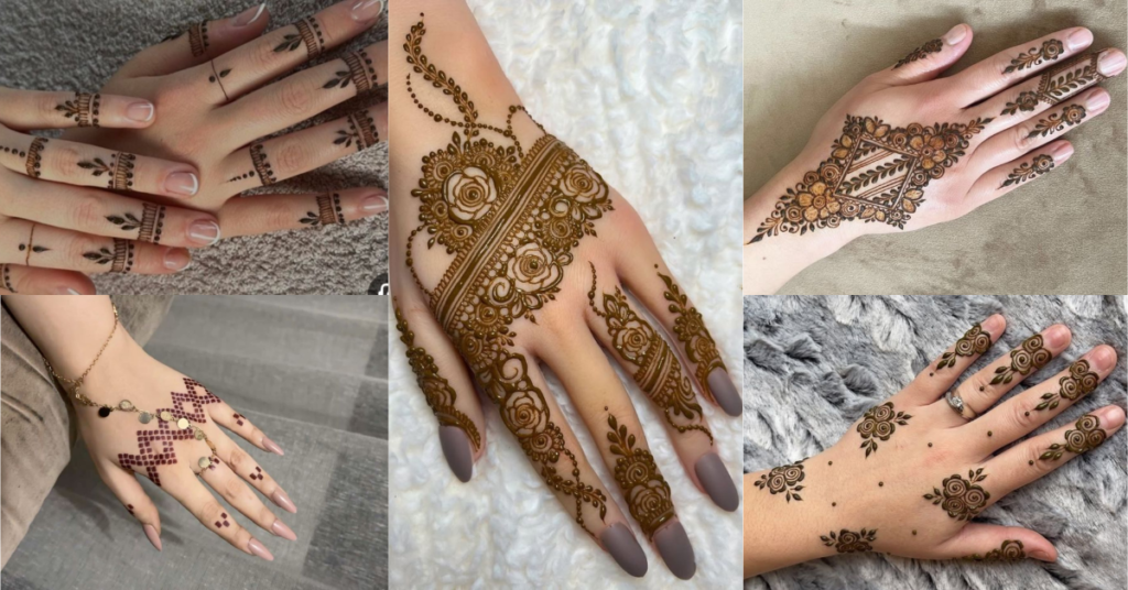 Simple Small Mehndi Designs