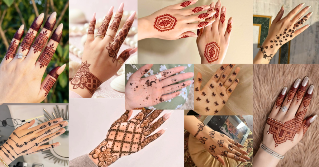 aesthetic mehndi design