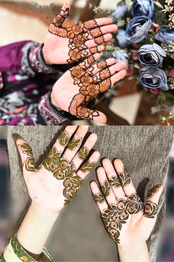 arabic bail mehndi design 