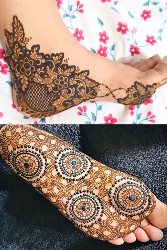 Foot Mehndi Design 2026: A Guide to the Art of Adorning Your Feet arabic foot mehndi design