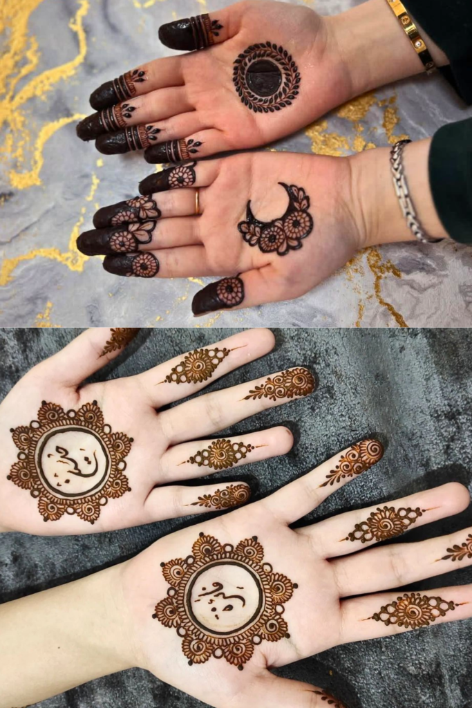 arabic round mehndi 