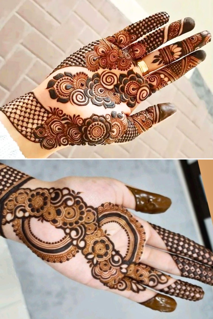 bridal bail mehndi design 
