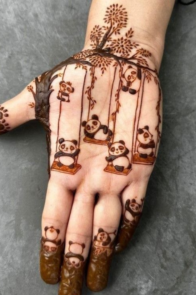 Cartoon Mehndi Design 2026: A Playful Twist on Tradition popular themes