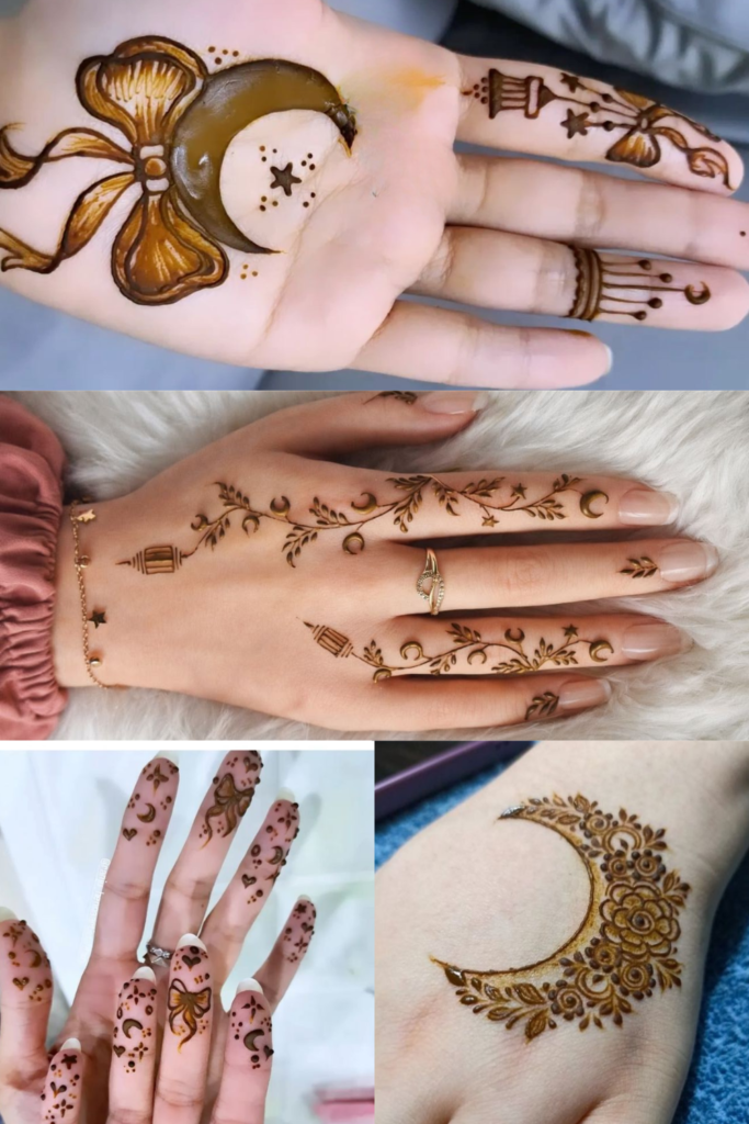 minimal chand mehndi 
