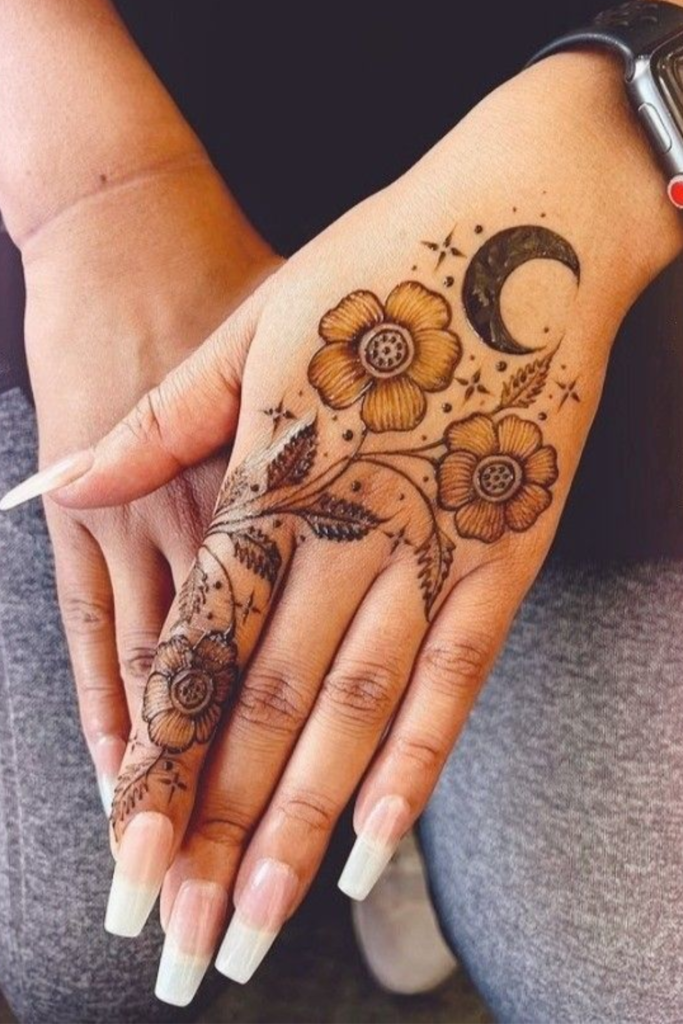 indo arabic fusion chand mehndi 