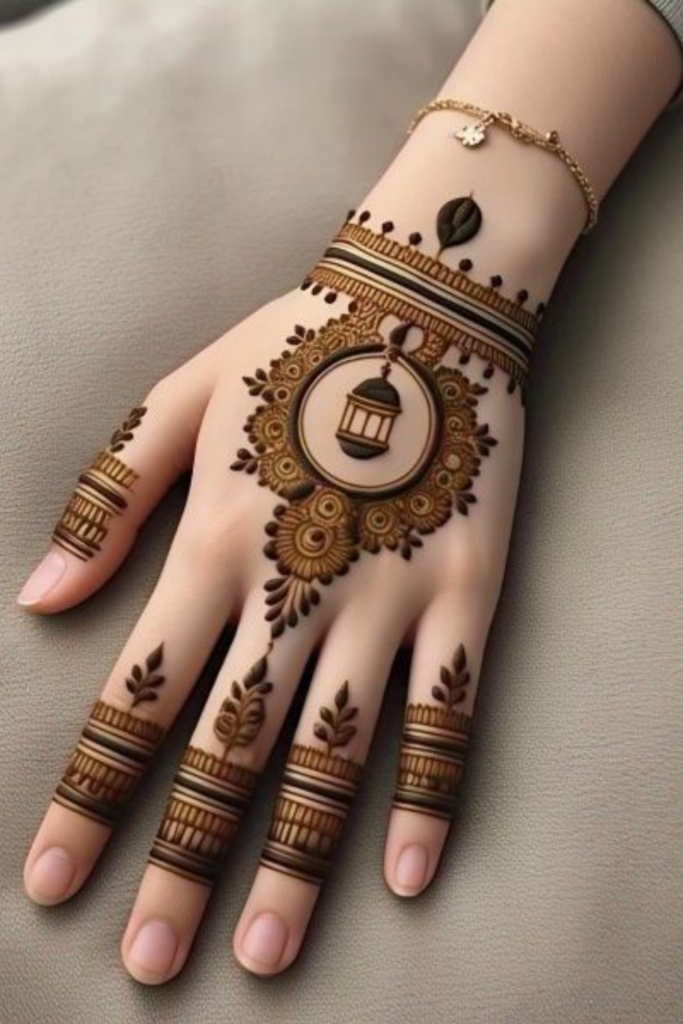 indo arabic fusion chand mehndi 