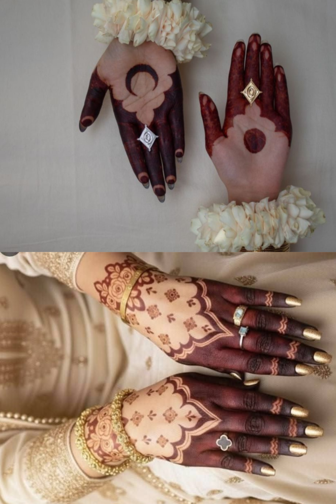 bridal chand mehndi 