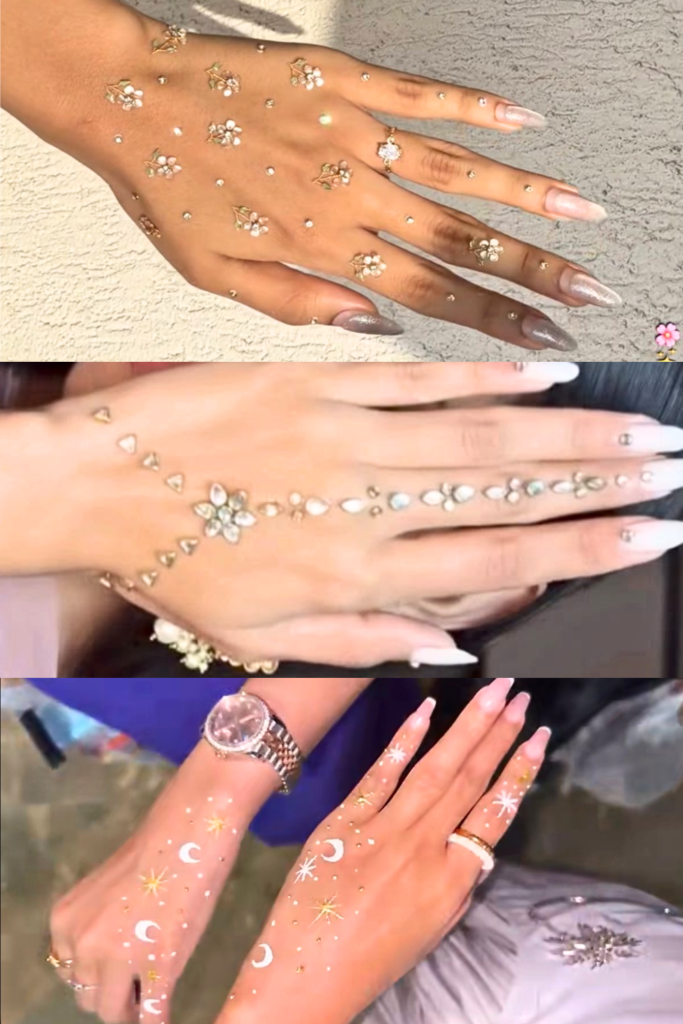 25+ Eid Mehndi Designs 2026: A Celebration of Tradition and Elegance glitter eid mehndi design