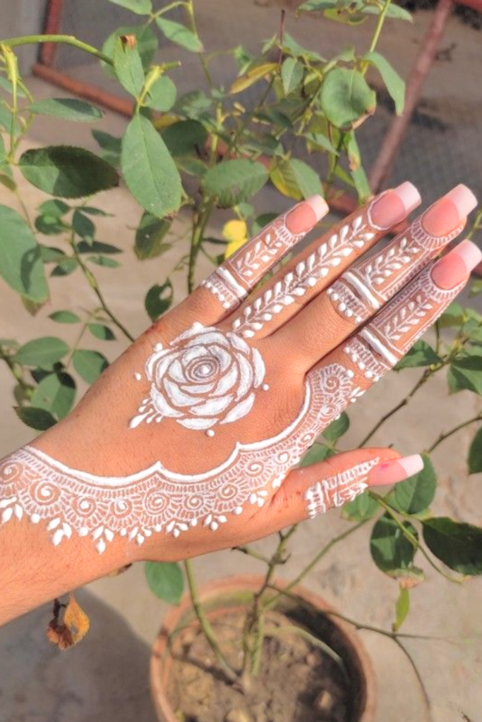 Stunning White Henna Designs 2026: Elegant Trends You’ll Absolutely Love Fusion and Fantasy Designs
