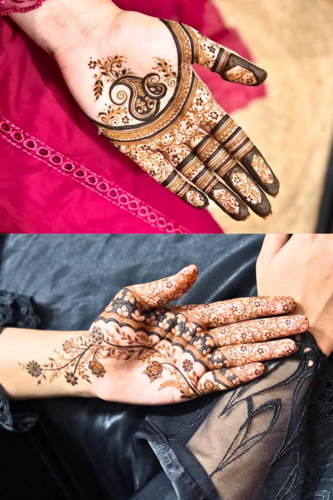 25+ Eid Mehndi Designs 2026: A Celebration of Tradition and Elegance indo arabic fusion eid mehndi design