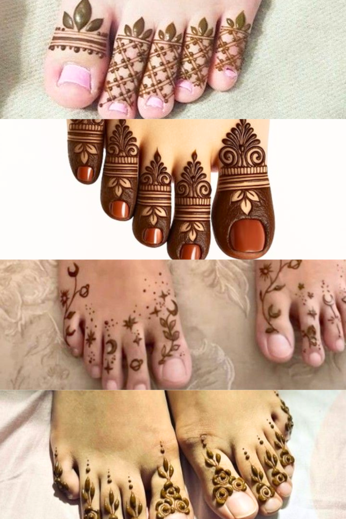 Foot Mehndi Design 2026: A Guide to the Art of Adorning Your Feet minimilist and modern foot mehndi design