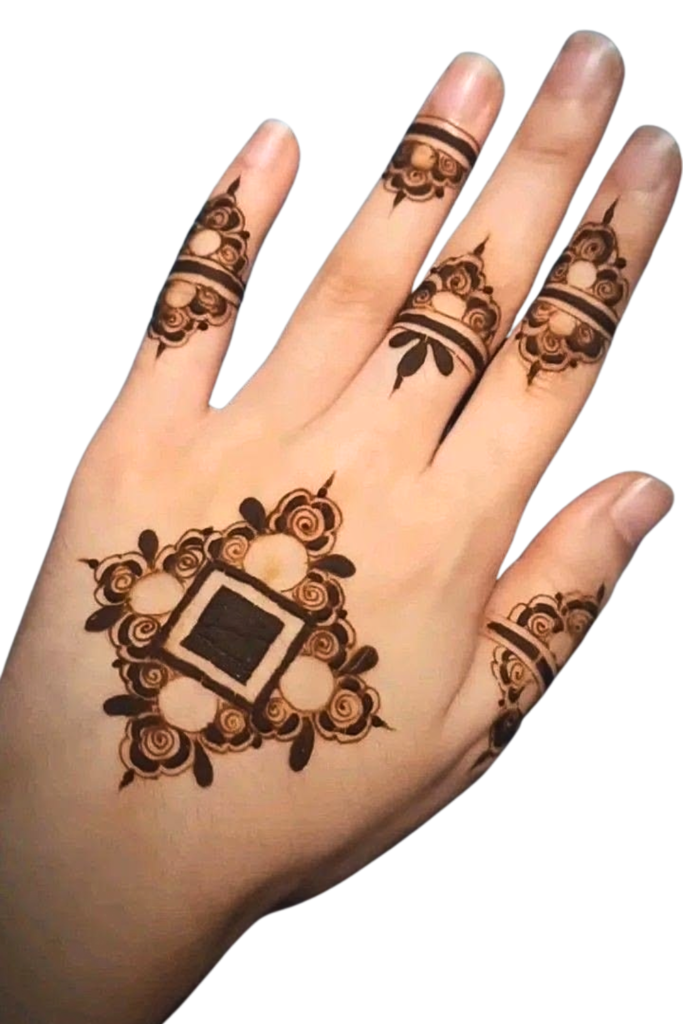 moroccan aesthetic mehndi design