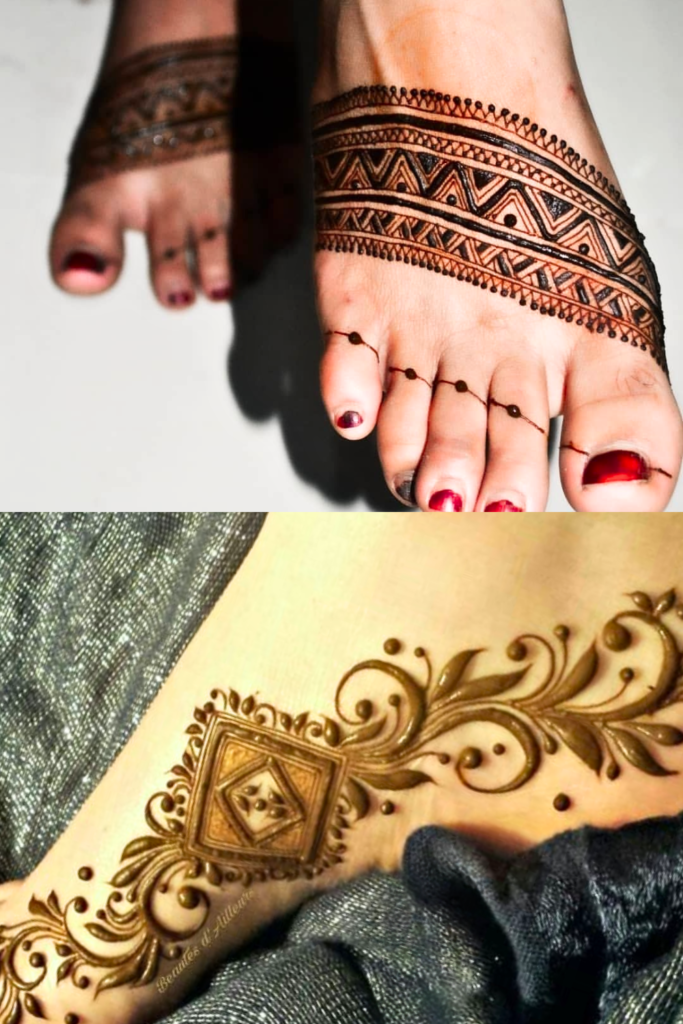 Foot Mehndi Design 2026: A Guide to the Art of Adorning Your Feet moroccan foot mehndi design