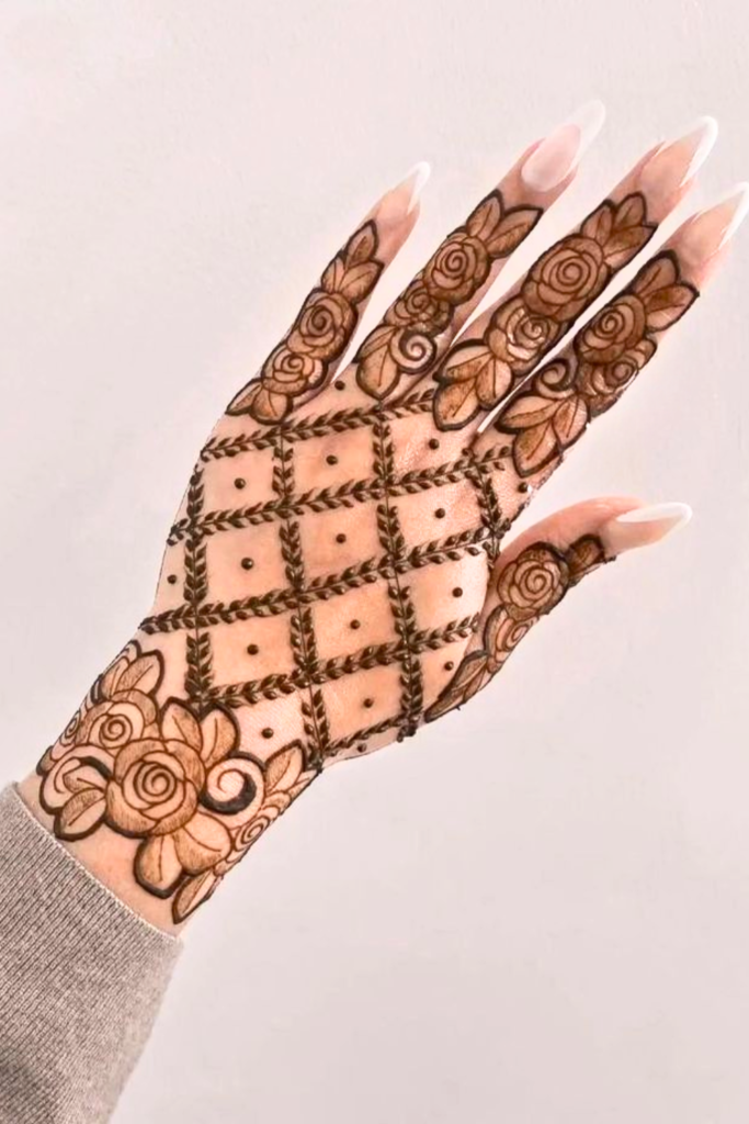 rajesthani aesthetic mehndi design
