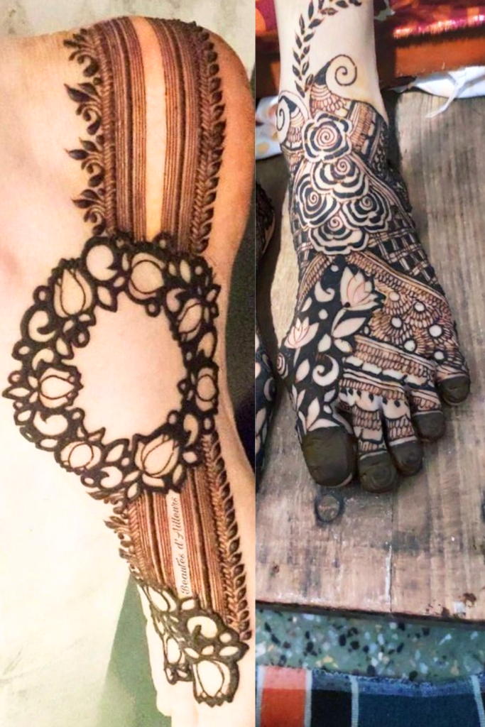 Foot Mehndi Design 2026: A Guide to the Art of Adorning Your Feet traditional indian foot mehndi design