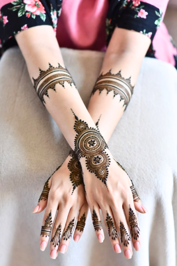 arabic mehndi design for small hands