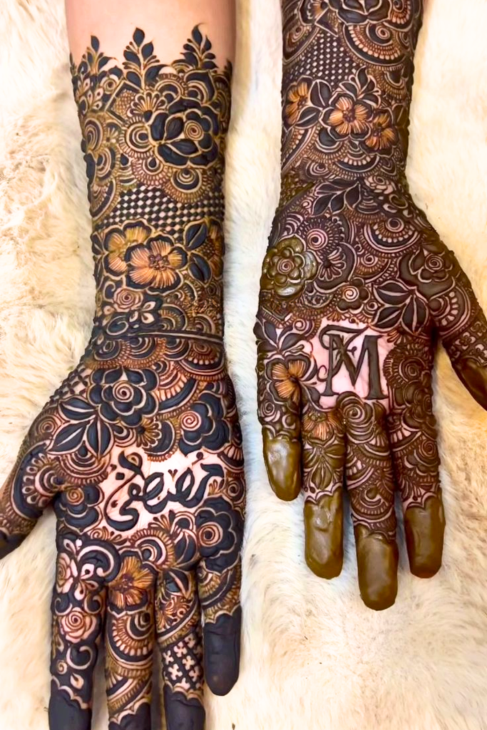 arabic name mehndi 