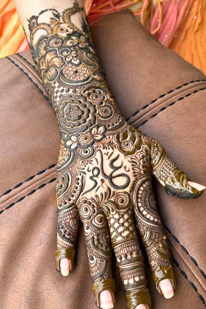 arabic name mehndi