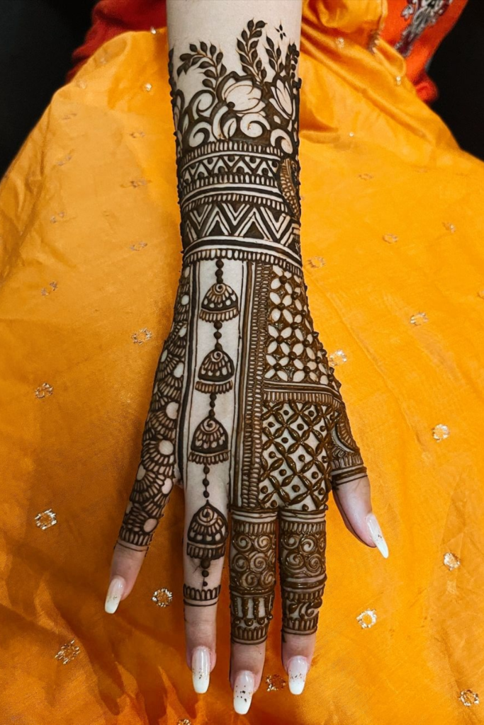 arabic pakistani mehndi design 