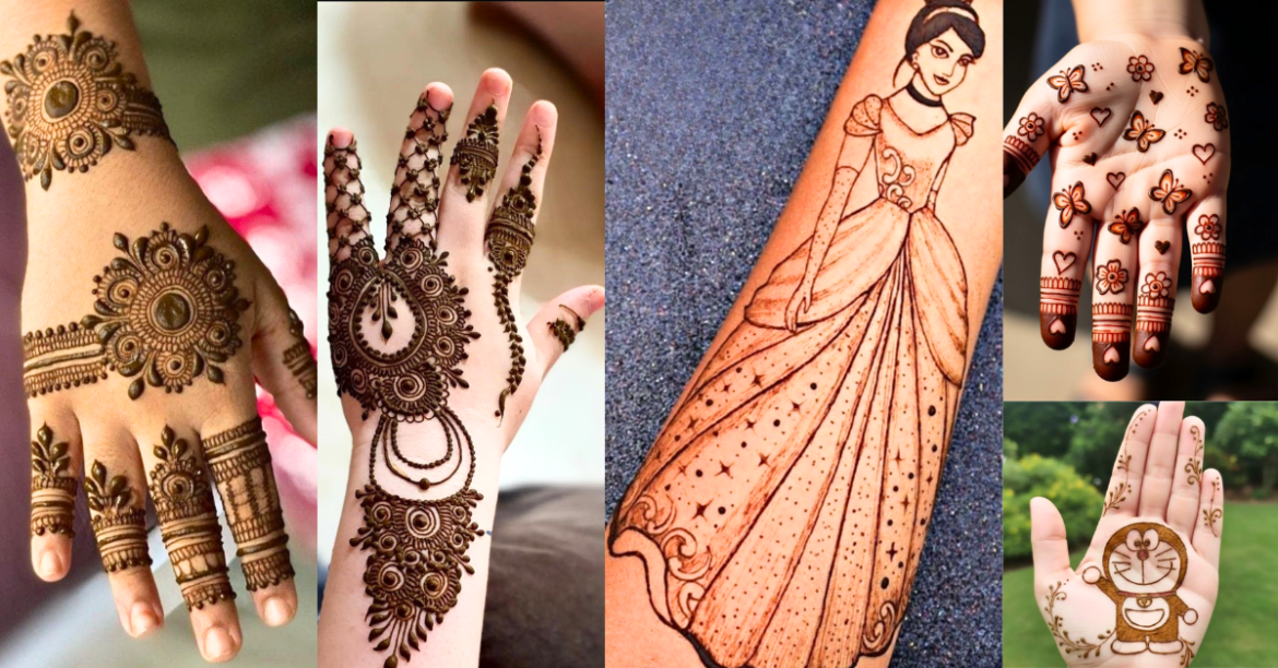 kids mehndi design