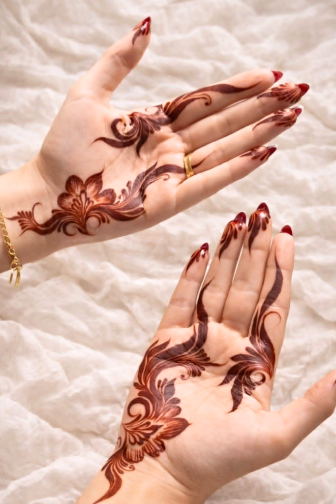 minimal dubai mehndi