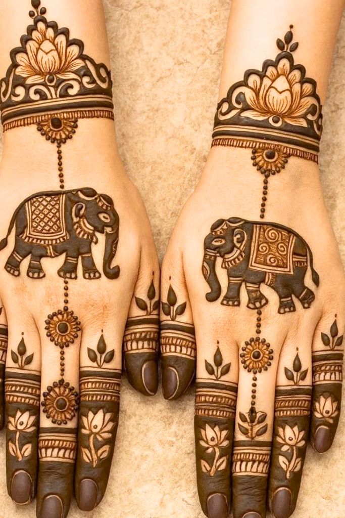 punjabi mehndi design