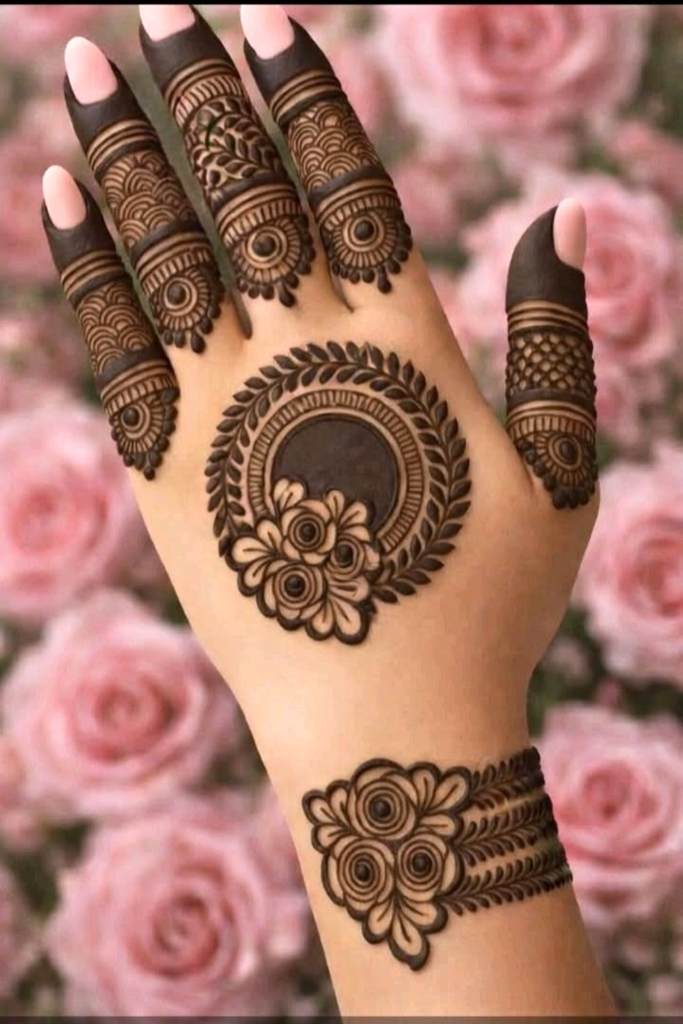 sindhi mehndi design