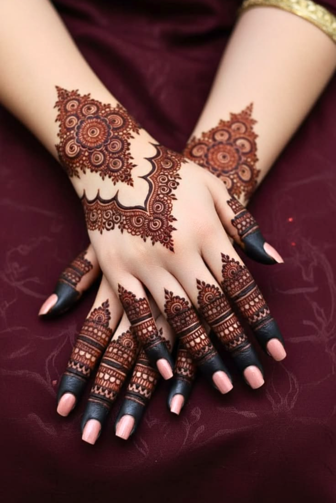 sindhi mehndi design 